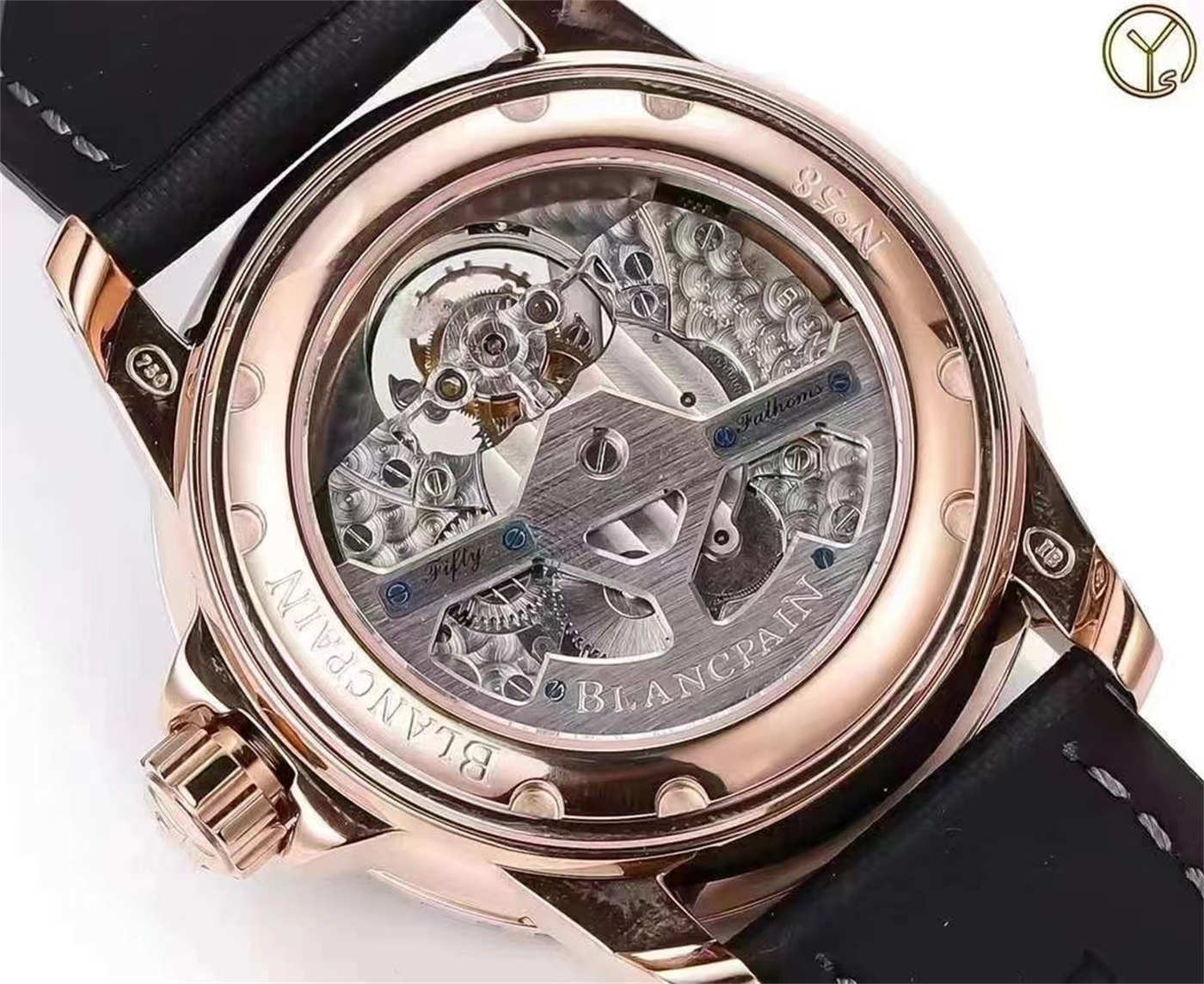 Blancpain 50 Fathoms Tourbillon (Rose Gold) – Real Flying Tourbillon [YS Factory]