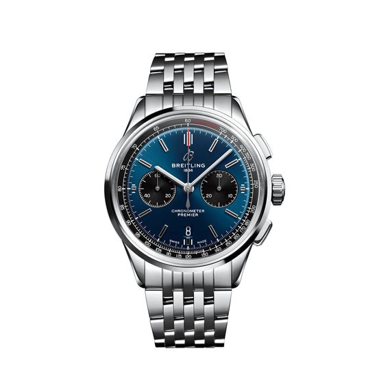 Breitling Replica Watch Premier B01 Chronograph 42 Stainless Steel AB0118221C1A1