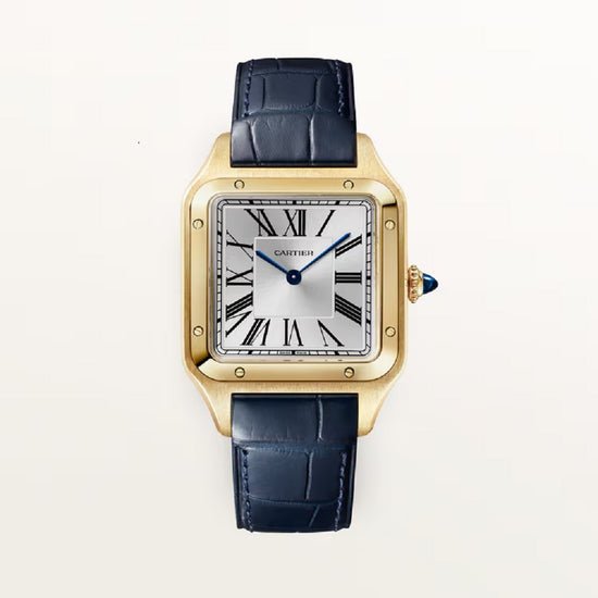 Cartier Replica Watch Santos-Dumont de Cartier Replica Watch, 18k Yellow Gold, 43.5mm x 31.4mm, WGSA0139