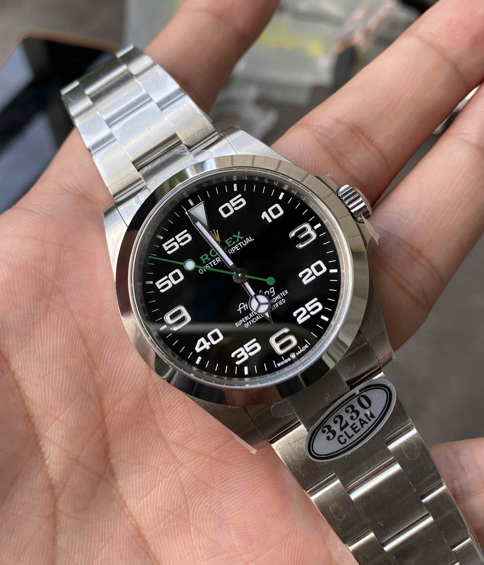 Rolex Air-King 3230 – Premium 40mm Air-King Replica in 904L Steel