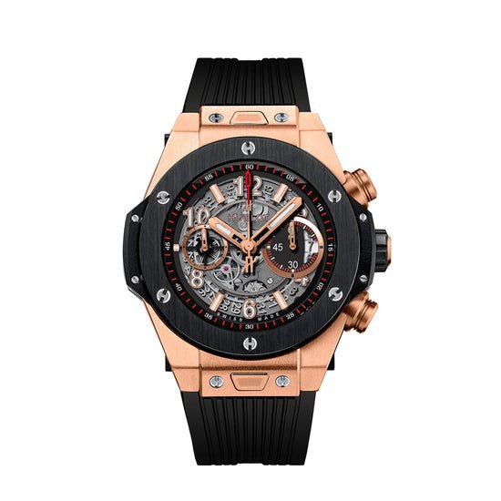 Hublot Replica Watch Big Bang Unico King Gold Ceramic 45mm, 411.OM.1180.RX