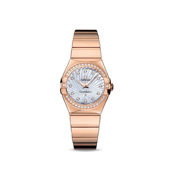 Omega Replica Watch Constellation QUARTZ 123.55.27.60.55.005