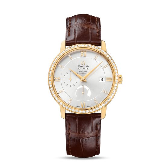 Omega Replica Watch De Ville PRESTIGE CO‑AXIAL CHRONOMETER POWER RESERVE 424.58.40.21.52.001