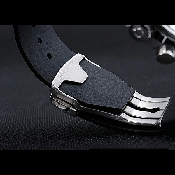 Omega Speedmaster Black Rubber Strap Black Dial new59943