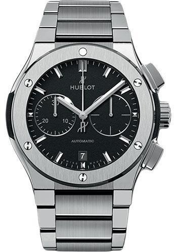 Replica Hublot Classic Fusion 45mm Chronograph Titanium Watch 520.NX.1170.NX