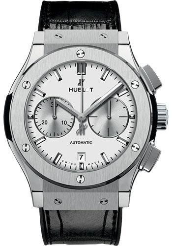 Replica Hublot Classic Fusion 45mm Chronograph Titanium Watch 521.NX.2611.LR