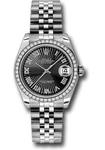 Replica Rolex Datejust 31mm Watch 178384bksbrj