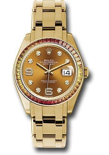 Replica Rolex Datejust Pearlmaster 39mm Watch: 86348SAJOR
