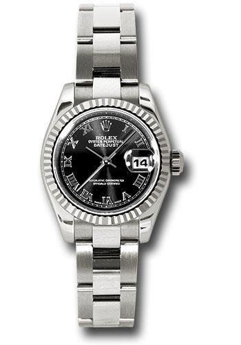 Replica Rolex Lady Datejust 26mm Watch 179179 bkro