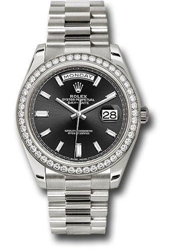 Replica Rolex Oyster Perpetual Day-Date 40 Watch 228398TBR bkbdp