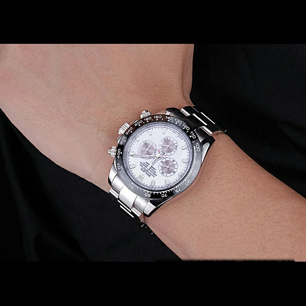Rolex Cosmograph Daytona White Dial Stainless Steel Bracelet new60431