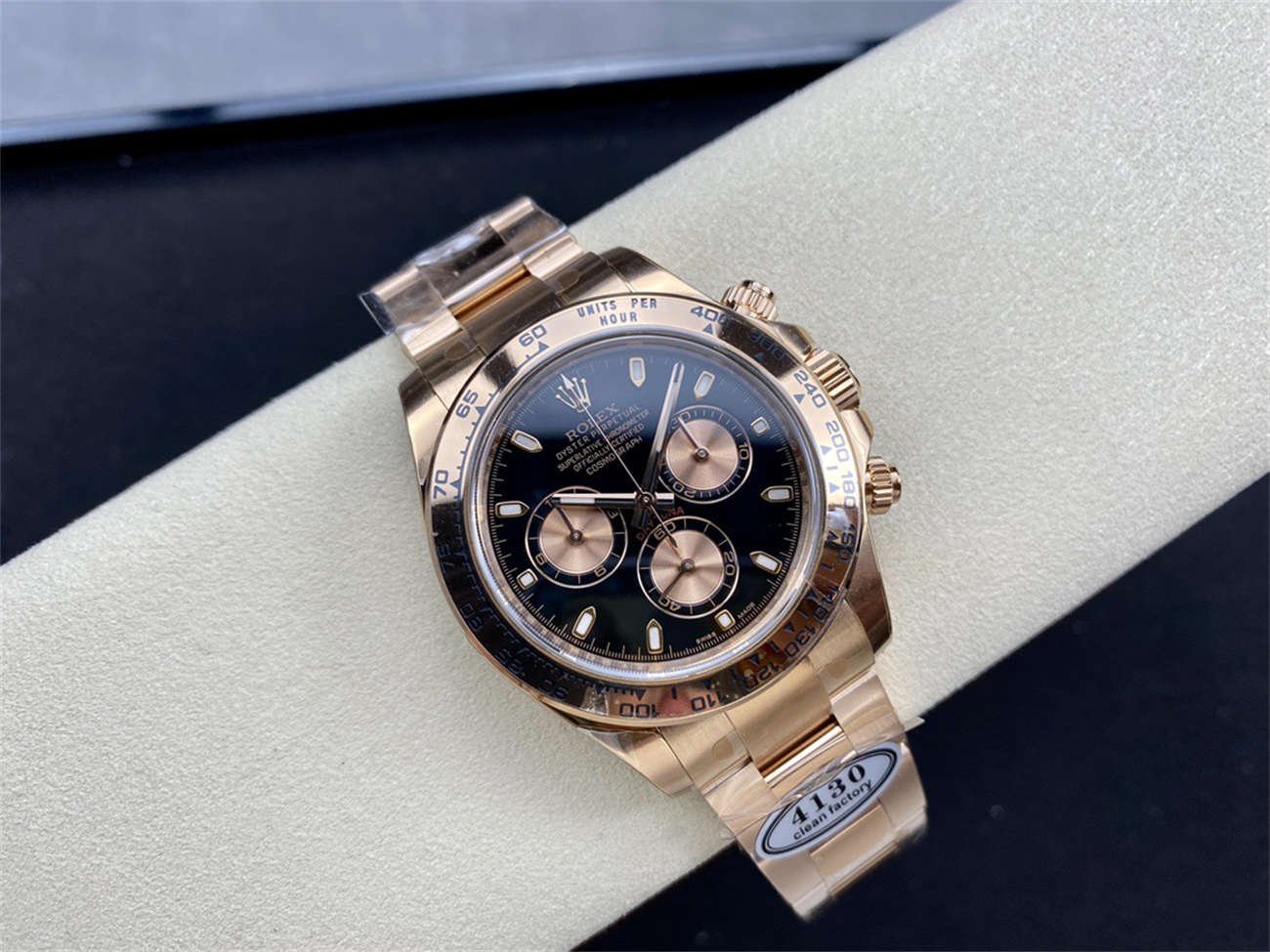 Rolex Daytona Everose Black Dial – Edition
