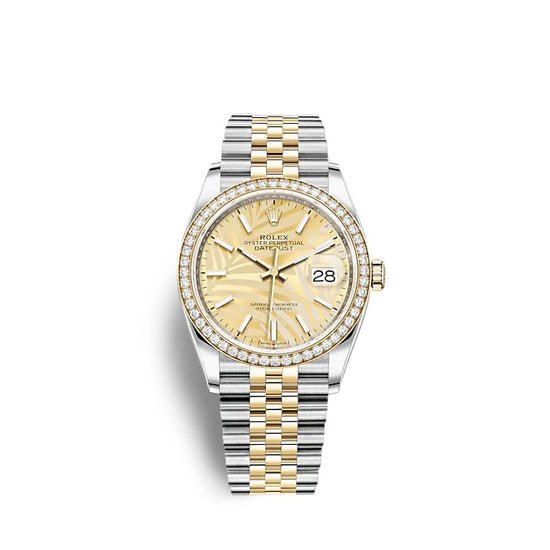 Rolex Replica Watch Datejust 36 Oystersteel and yellow gold 126283RBR-0023