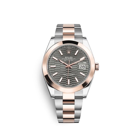 Rolex Replica Watch Datejust 41mm, Oystersteel and 18k Everose Gold, 126301-0019
