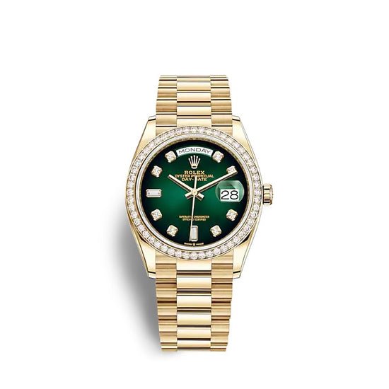 Rolex Replica Watch Day-Date 36 Yellow gold 128348RBR-0035