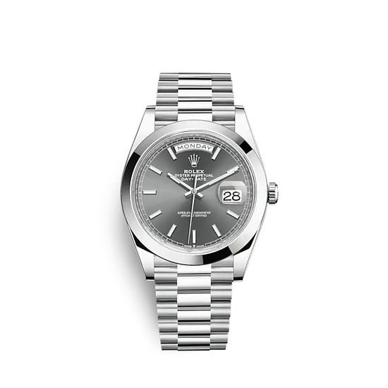 Rolex Replica Watch Day-Date 40 Platinum 228206-0045
