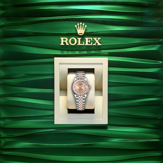 Rolex Replica Watch Lady-Datejust 28, Oystersteel and 18k Everose Gold, 279171-0025