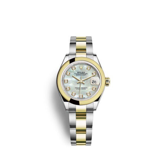 Rolex Replica Watch Lady-Datejust 28, Oystersteel and 18k Yellow Gold, 279163-0014