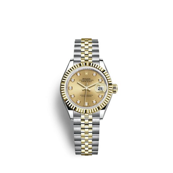 Rolex Replica Watch Lady-Datejust 28, Oystersteel and 18k Yellow Gold, 279173-0011