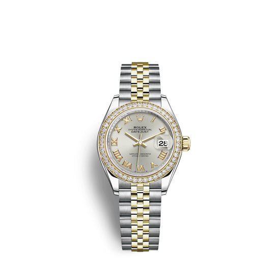 Rolex Replica Watch Lady-Datejust 28, Oystersteel and 18k Yellow Gold, 279383RBR-0005