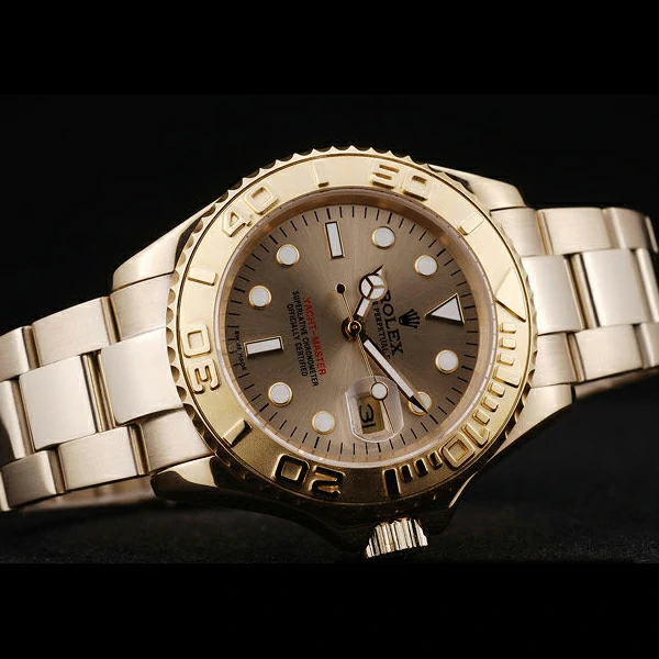 Rolex Yacht Master Gold Tachymeter Gold Dial new58677