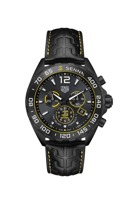 TAG Heuer Formula 1 Senna Chronograph, DLC Stainless Steel, 43mm, CAZ101AJ.FC6487