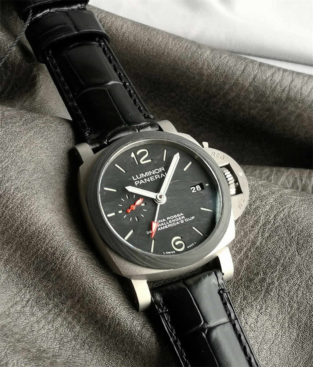 VSF Panerai PAM1096 – Titanium Luminor GMT 42mm Replica with 48-Hour Power Reserve